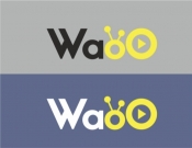 Projekt graficzny, nazwa firmy, tworzenie logo firm Logo - Waoo - filmy i seriale online - AMStudio