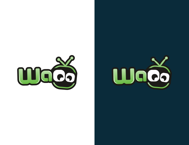 Projektowanie logo dla firm,  Logo - Waoo - filmy i seriale online, logo firm - sethsnow