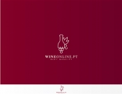 Projekt graficzny, nazwa firmy, tworzenie logo firm Logo sklepu online z winami Portugalskimi - ADesigne