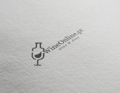 Projekt graficzny, nazwa firmy, tworzenie logo firm Logo sklepu online z winami Portugalskimi - myConcepT