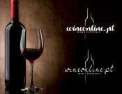 Projekt graficzny, nazwa firmy, tworzenie logo firm Logo sklepu online z winami Portugalskimi - pancygan