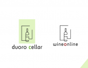 Projekt graficzny, nazwa firmy, tworzenie logo firm Logo sklepu online z winami Portugalskimi - P.micha