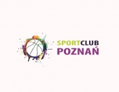 Projekt graficzny, nazwa firmy, tworzenie logo firm Logotyp dla Sport Club Poznań - qbawalek