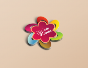 Projekt graficzny, nazwa firmy, tworzenie logo firm Logo dla kwiaciarni Kwiatomania - Aspiracja