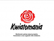 Projekt graficzny, nazwa firmy, tworzenie logo firm Logo dla kwiaciarni Kwiatomania - VANDALIK