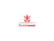 Projekt graficzny, nazwa firmy, tworzenie logo firm Logo dla kwiaciarni Kwiatomania - feim