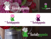Projekt graficzny, nazwa firmy, tworzenie logo firm Logo dla kwiaciarni Kwiatomania - tunada