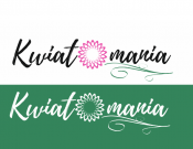 Projekt graficzny, nazwa firmy, tworzenie logo firm Logo dla kwiaciarni Kwiatomania - hitsug