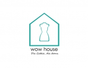 Projekt graficzny, nazwa firmy, tworzenie logo firm Logo dla sklepu Wow house  - Renka