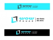 Projekt graficzny, nazwa firmy, tworzenie logo firm Logo dla sklepu Wow house  - malarz