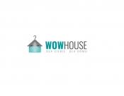 Projekt graficzny, nazwa firmy, tworzenie logo firm Logo dla sklepu Wow house  - calmant