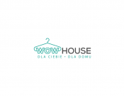 Projekt graficzny, nazwa firmy, tworzenie logo firm Logo dla sklepu Wow house  - myConcepT