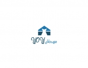Projekt graficzny, nazwa firmy, tworzenie logo firm Logo dla sklepu Wow house  - feim