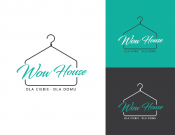 Projekt graficzny, nazwa firmy, tworzenie logo firm Logo dla sklepu Wow house  - Darksider