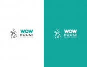Projekt graficzny, nazwa firmy, tworzenie logo firm Logo dla sklepu Wow house  - ADesigne