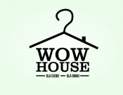 Projekt graficzny, nazwa firmy, tworzenie logo firm Logo dla sklepu Wow house  - quba