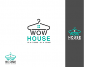 Projekt graficzny, nazwa firmy, tworzenie logo firm Logo dla sklepu Wow house  - myConcepT