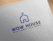 Projekt graficzny, nazwa firmy, tworzenie logo firm Logo dla sklepu Wow house  - lyset