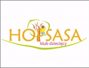 Projekt graficzny, nazwa firmy, tworzenie logo firm LOGO dla żłobka HOPSASA - Dzikiii