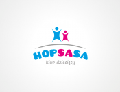 Projekt graficzny, nazwa firmy, tworzenie logo firm LOGO dla żłobka HOPSASA - kloratornia