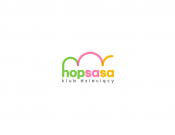 Projekt graficzny, nazwa firmy, tworzenie logo firm LOGO dla żłobka HOPSASA - myConcepT