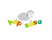 Projekt graficzny, nazwa firmy, tworzenie logo firm LOGO dla żłobka HOPSASA - emyly