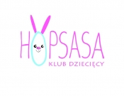 Projekt graficzny, nazwa firmy, tworzenie logo firm LOGO dla żłobka HOPSASA - wild