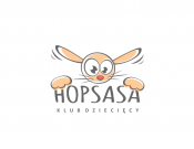 Projekt graficzny, nazwa firmy, tworzenie logo firm LOGO dla żłobka HOPSASA - kejtula