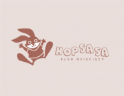 Projekt graficzny, nazwa firmy, tworzenie logo firm LOGO dla żłobka HOPSASA - tunada