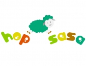 Projekt graficzny, nazwa firmy, tworzenie logo firm LOGO dla żłobka HOPSASA - emyly