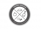 Projekt graficzny, nazwa firmy, tworzenie logo firm Logo dla sklepu TROPEM SMAKÓW  - LakszmiStudio