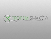 Projekt graficzny, nazwa firmy, tworzenie logo firm Logo dla sklepu TROPEM SMAKÓW  - MMgraf