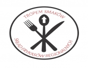 Projekt graficzny, nazwa firmy, tworzenie logo firm Logo dla sklepu TROPEM SMAKÓW  - claxon
