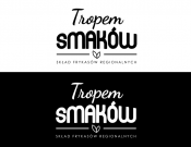 Projekt graficzny, nazwa firmy, tworzenie logo firm Logo dla sklepu TROPEM SMAKÓW  - ewelajncz