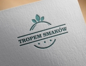 Projekt graficzny, nazwa firmy, tworzenie logo firm Logo dla sklepu TROPEM SMAKÓW  - feim