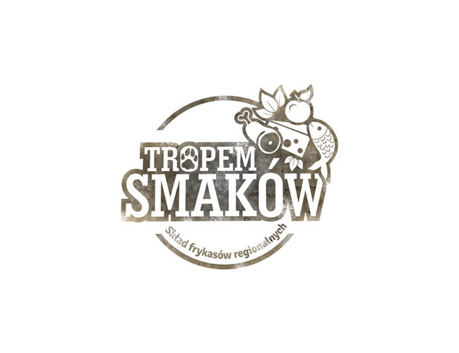 Projektowanie logo dla firm,  Logo dla sklepu TROPEM SMAKÓW , logo firm - TropemSmaków
