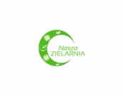 Projekt graficzny, nazwa firmy, tworzenie logo firm LOGO NASZA ZIELARNIA  - TurkusArt