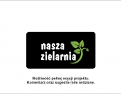 Projekt graficzny, nazwa firmy, tworzenie logo firm LOGO NASZA ZIELARNIA  - VANDALIK