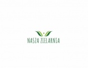 Projekt graficzny, nazwa firmy, tworzenie logo firm LOGO NASZA ZIELARNIA  - stone
