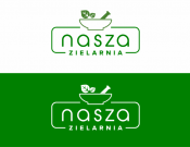 Projekt graficzny, nazwa firmy, tworzenie logo firm LOGO NASZA ZIELARNIA  - tunada