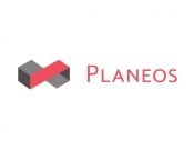 Projekt graficzny, nazwa firmy, tworzenie logo firm PLANEOS - konkurs LOGO - StormArtStudio