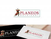 Projekt graficzny, nazwa firmy, tworzenie logo firm PLANEOS - konkurs LOGO - yatzek