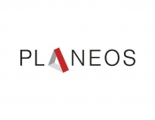 Projekt graficzny, nazwa firmy, tworzenie logo firm PLANEOS - konkurs LOGO - OW ART