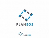 Projekt graficzny, nazwa firmy, tworzenie logo firm PLANEOS - konkurs LOGO - jo.rek