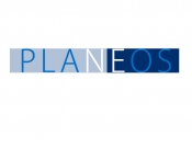 Projekt graficzny, nazwa firmy, tworzenie logo firm PLANEOS - konkurs LOGO - dkru