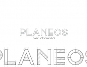 Projekt graficzny, nazwa firmy, tworzenie logo firm PLANEOS - konkurs LOGO - samud