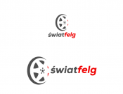 Projekt graficzny, nazwa firmy, tworzenie logo firm Logo dla firmy Świat Felg - myConcepT