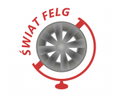 Projekt graficzny, nazwa firmy, tworzenie logo firm Logo dla firmy Świat Felg - Czołgista