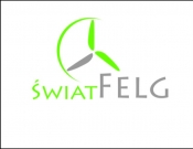 Projekt graficzny, nazwa firmy, tworzenie logo firm Logo dla firmy Świat Felg - pawel