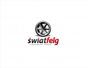 Projekt graficzny, nazwa firmy, tworzenie logo firm Logo dla firmy Świat Felg - LogoDr